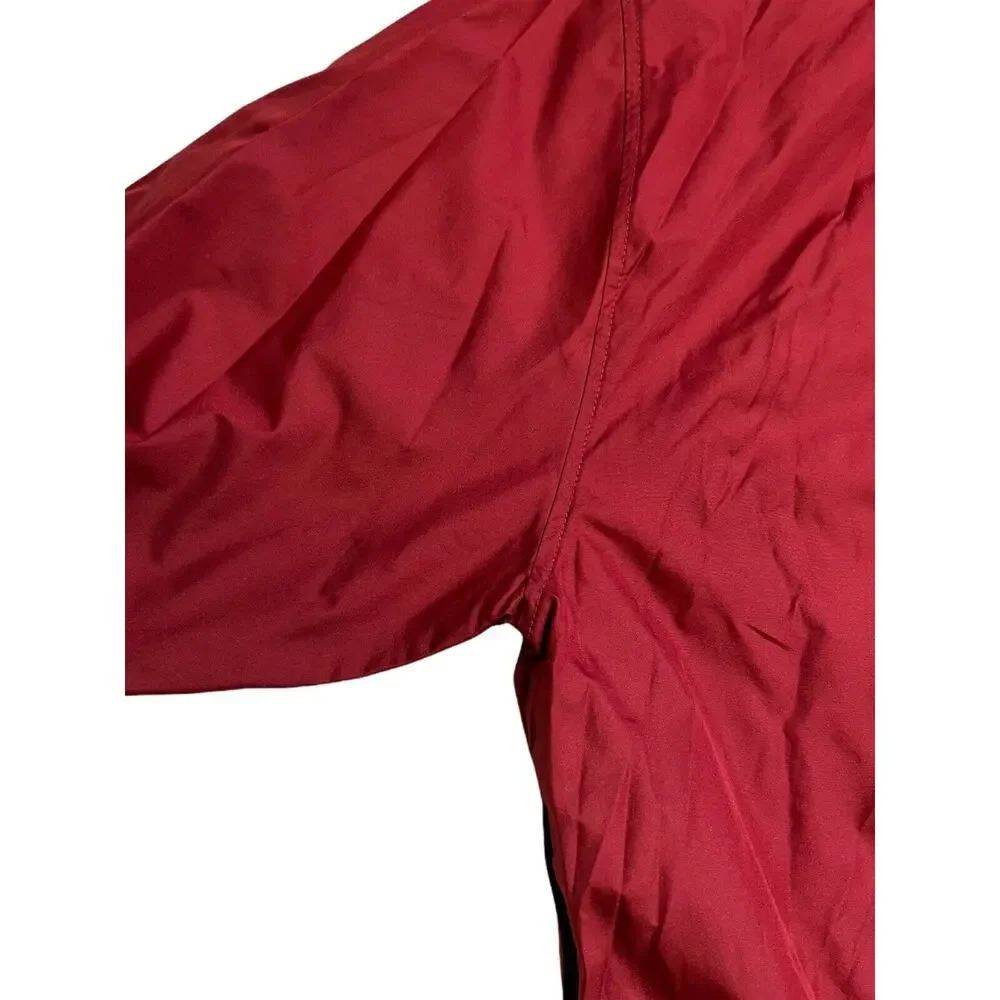 Pro Tour Cool Play men's red golf Windbreaker Pullover Jacket rain resist Sz L